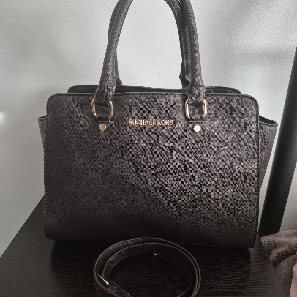 Michael Kors Black Tote Handbag